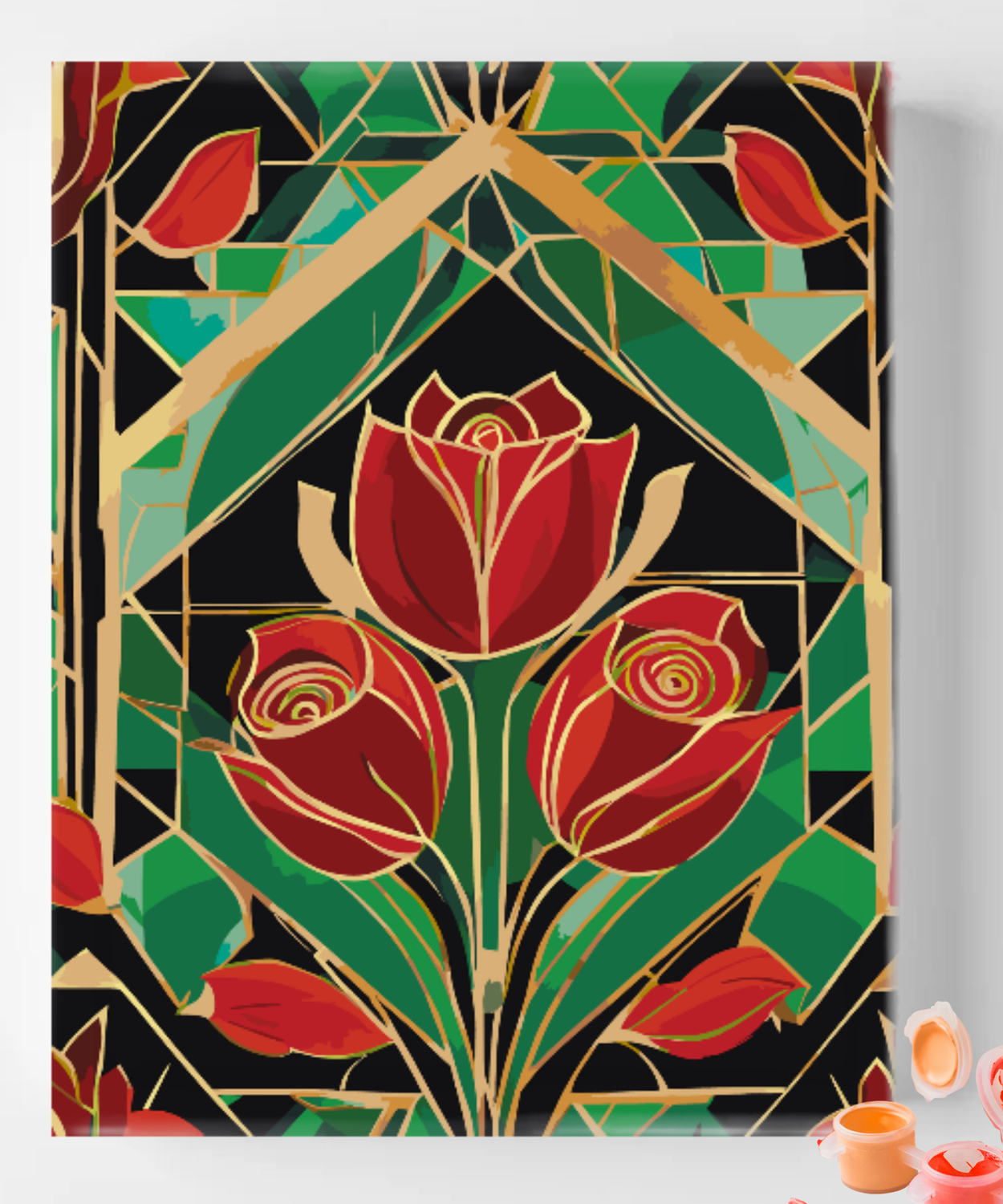 Art Deco Roses