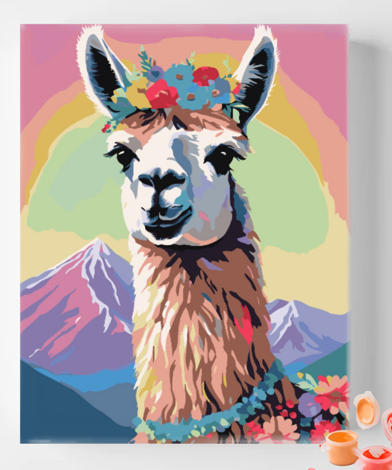 Floral Llama