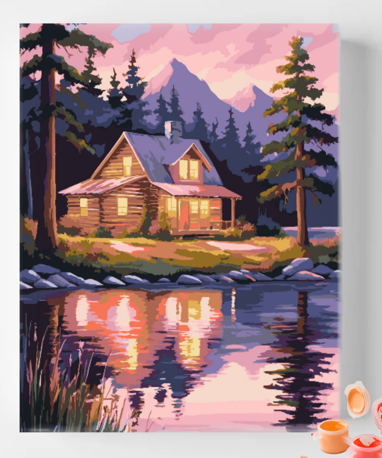 Cabin Landscape