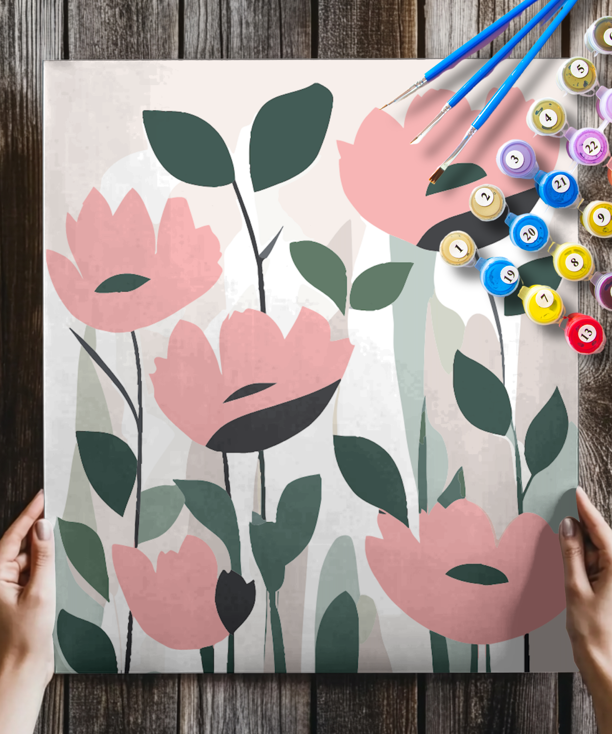 Simple Pink Wildflower