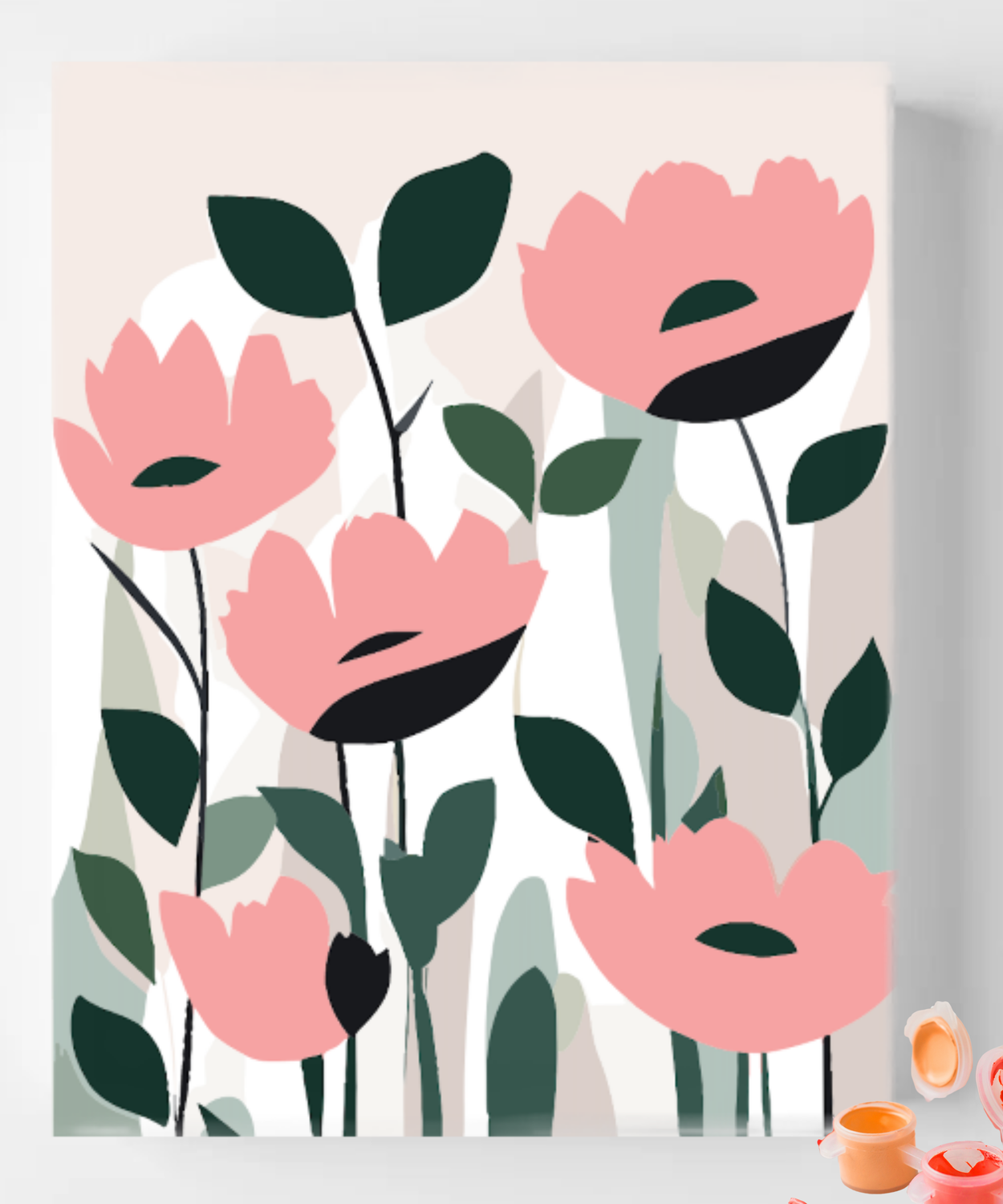 Simple Pink Wildflower