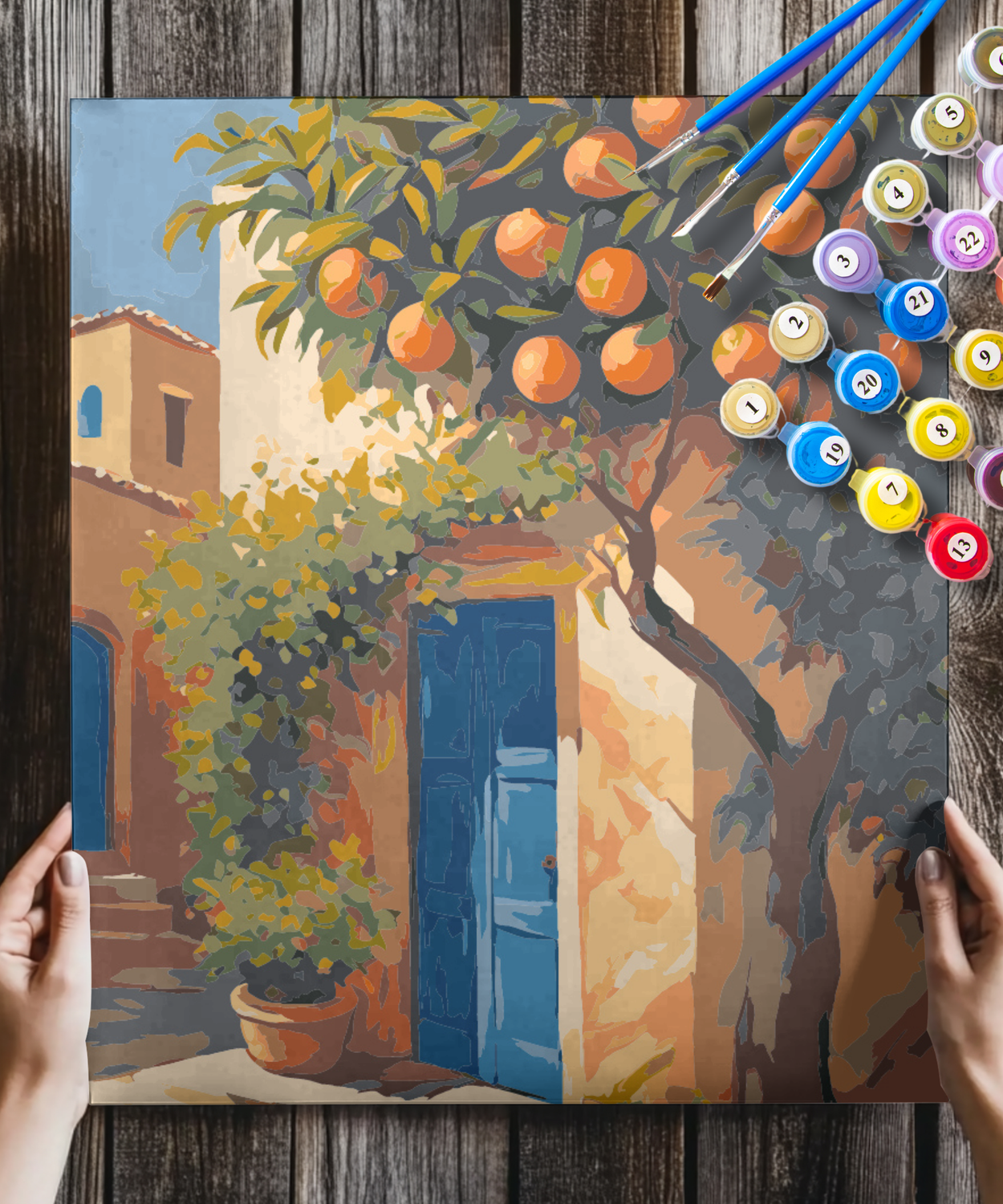 Landscape Orange Tree