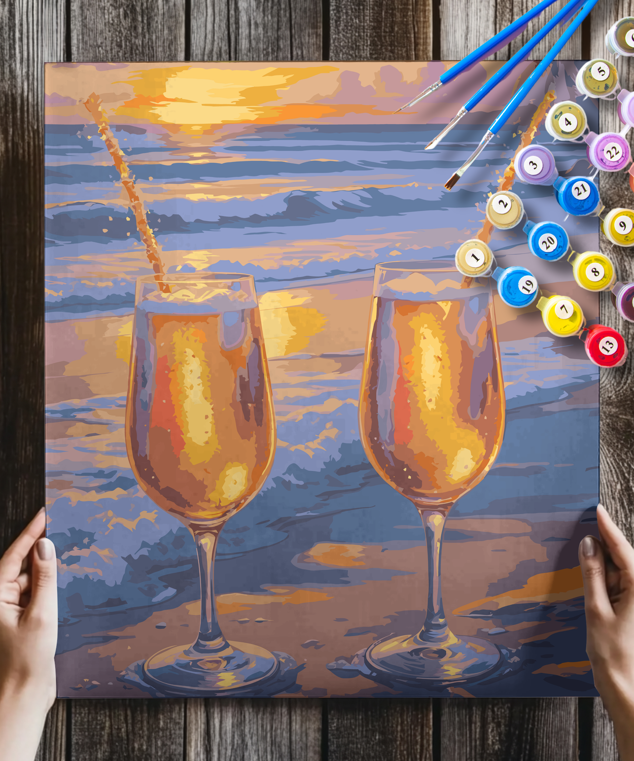 Peach Cocktail Beach