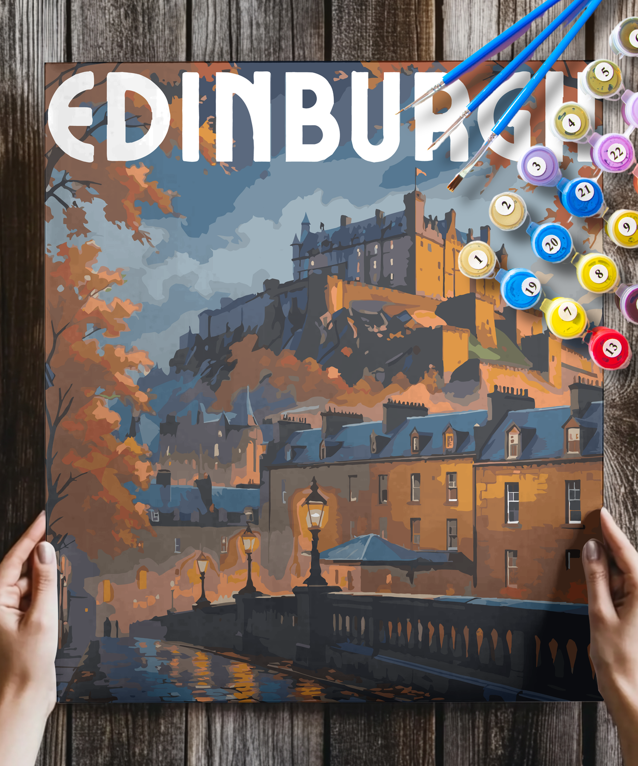 Edinburgh Travel Poster