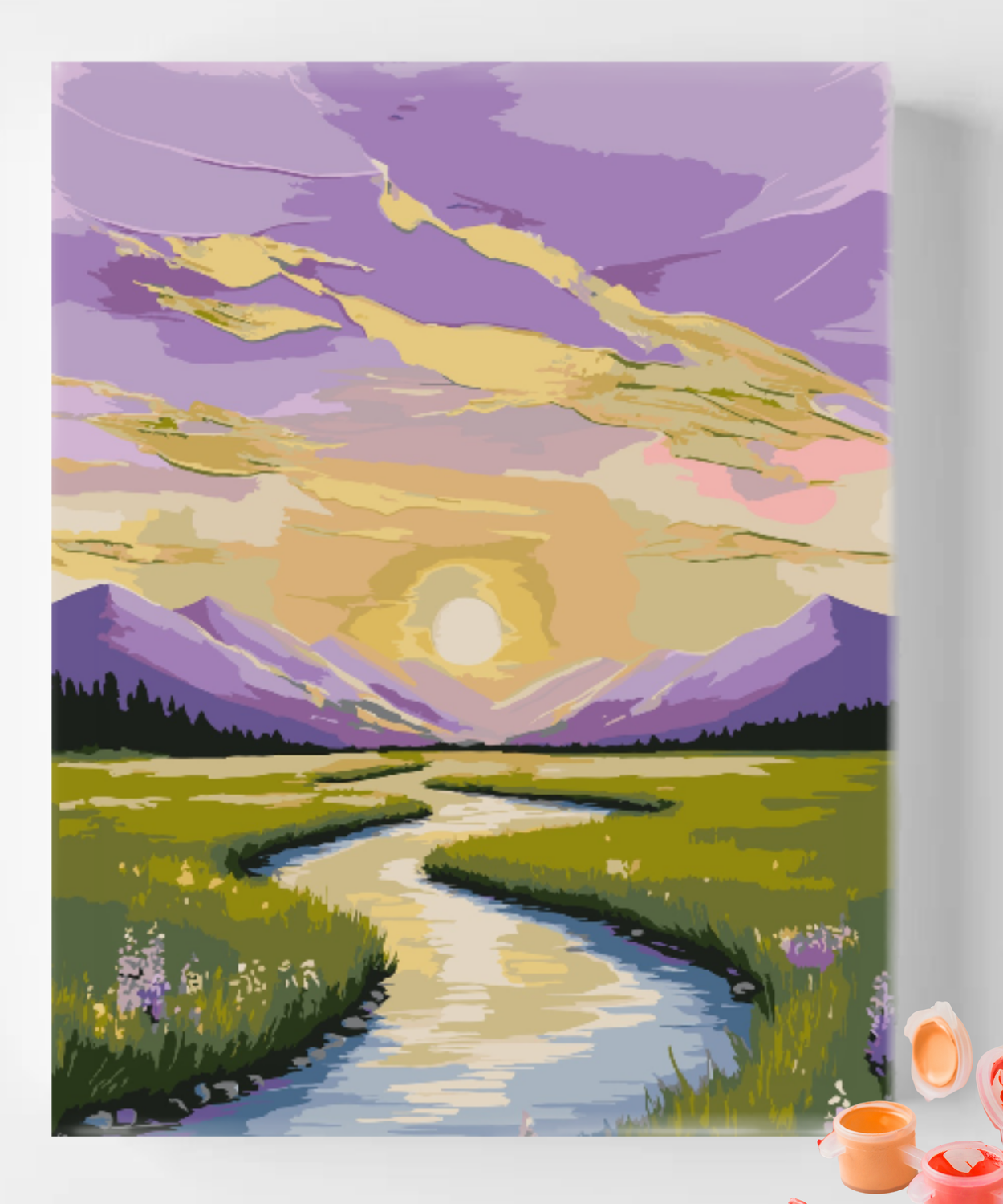 Sunset River