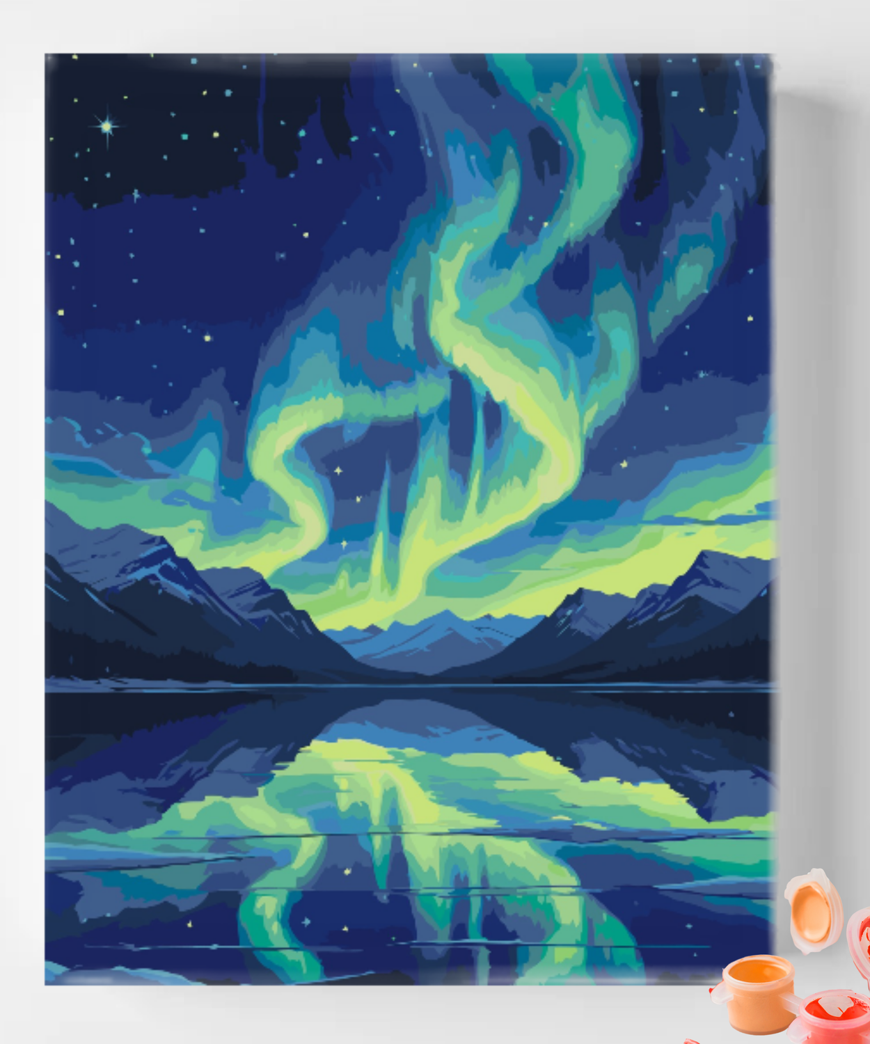Northern Lights Landscape