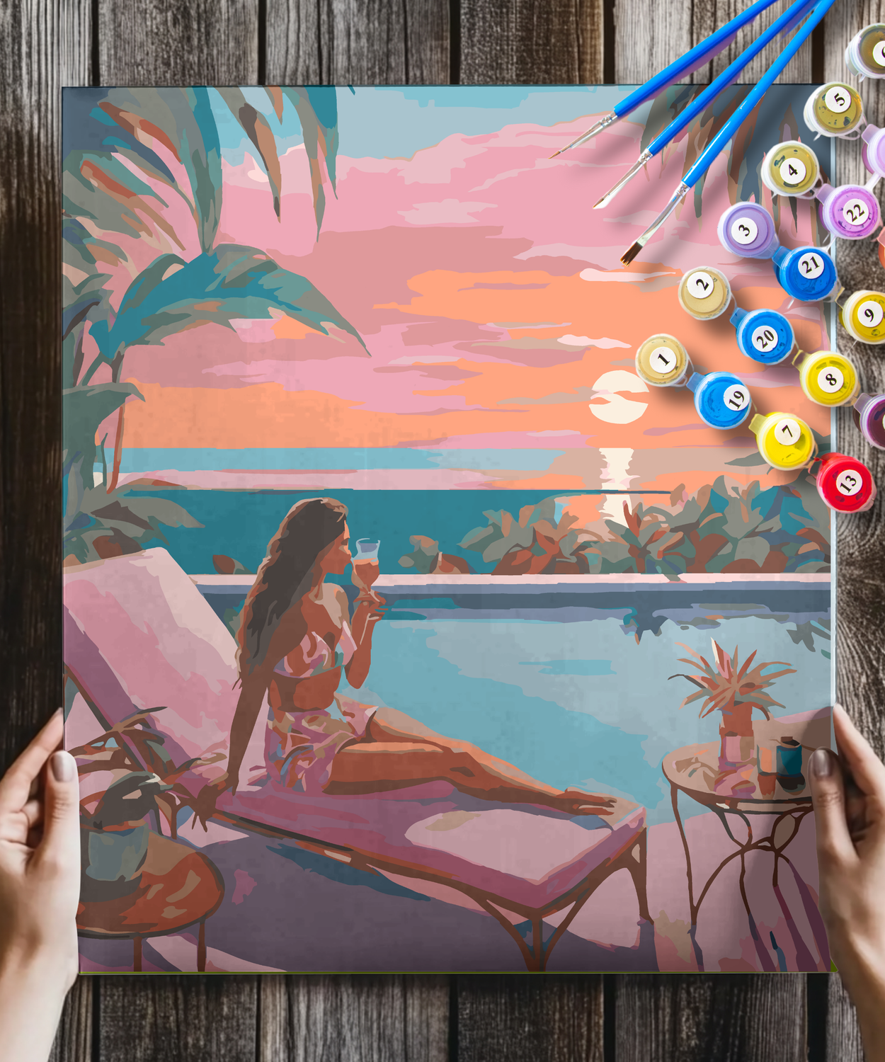 Woman Sunset