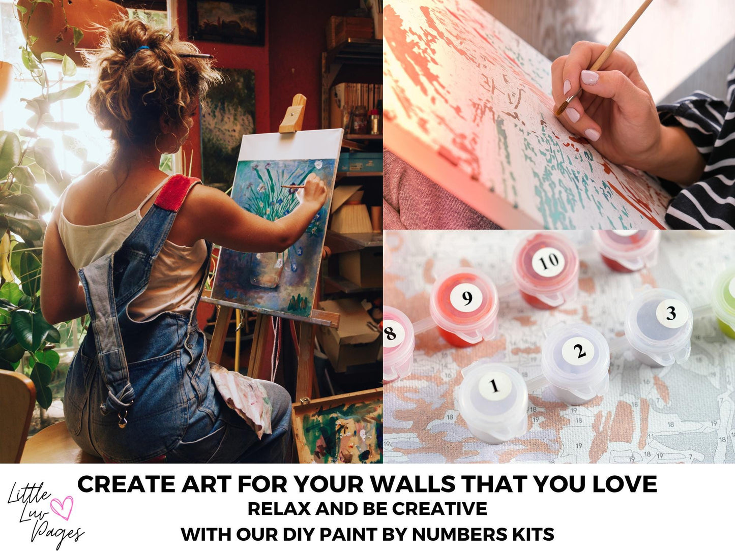 Paint and Sip Party Kit