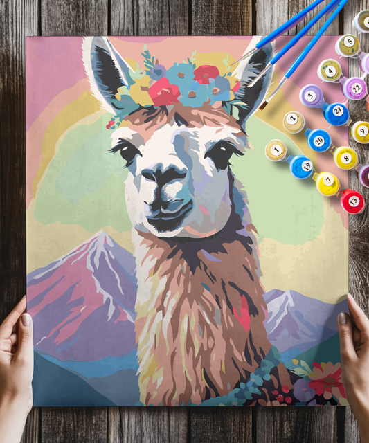 Floral Llama