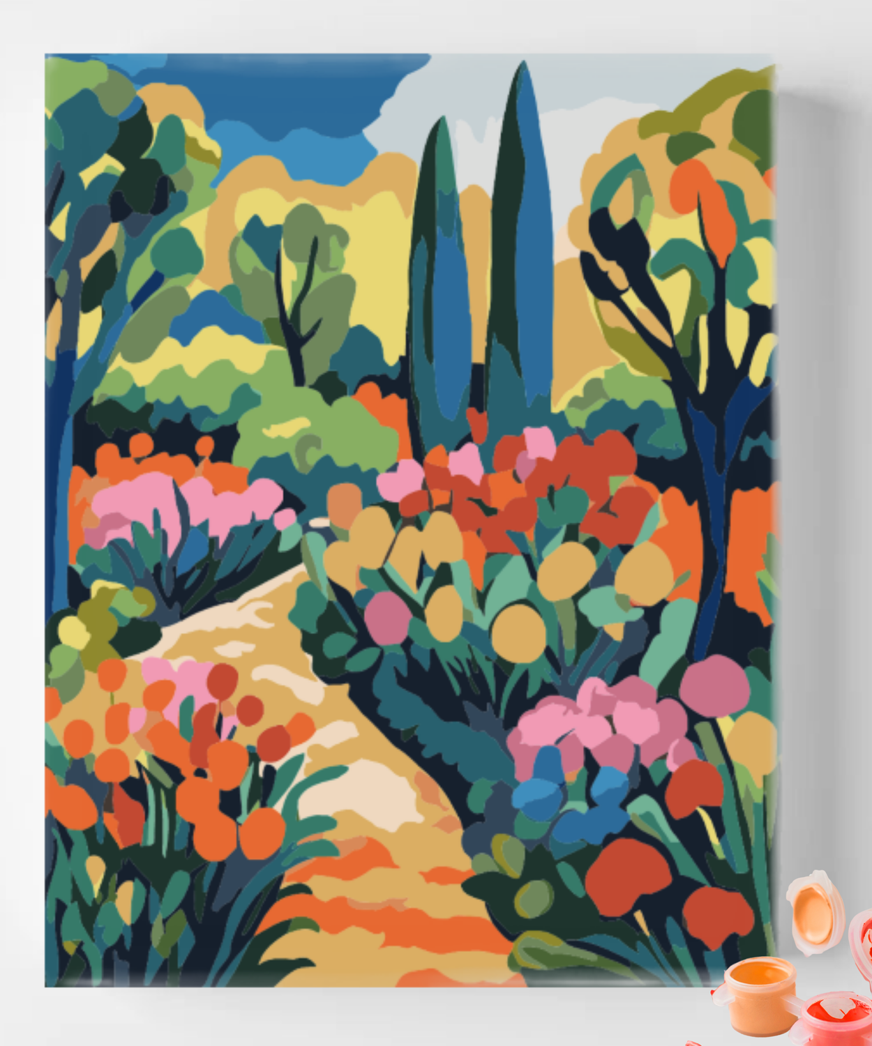 Matisse Inspired Landscape