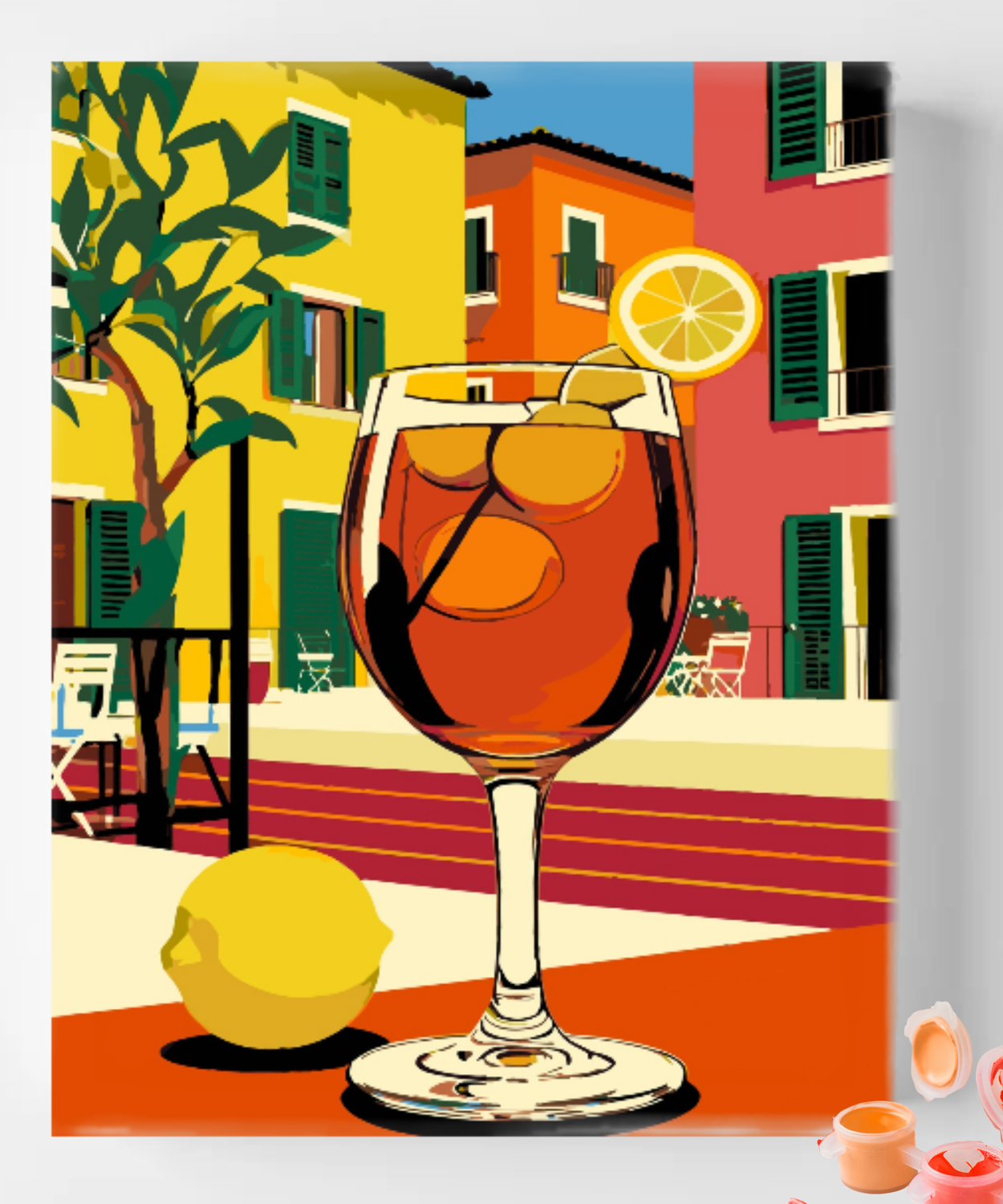 Retro Aperol Cocktail