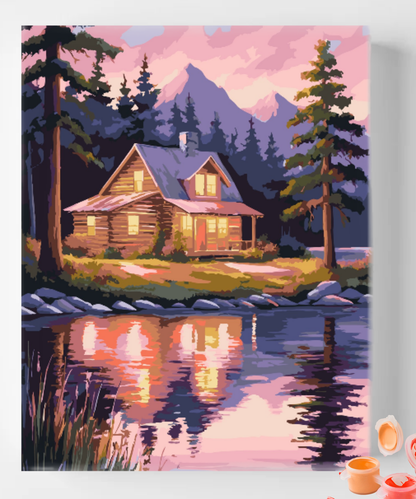 Cabin Landscape