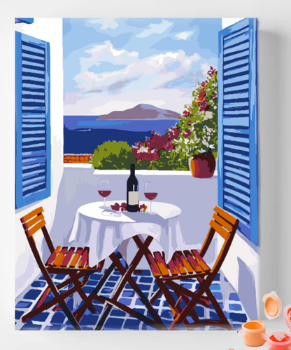 Greece Balcony