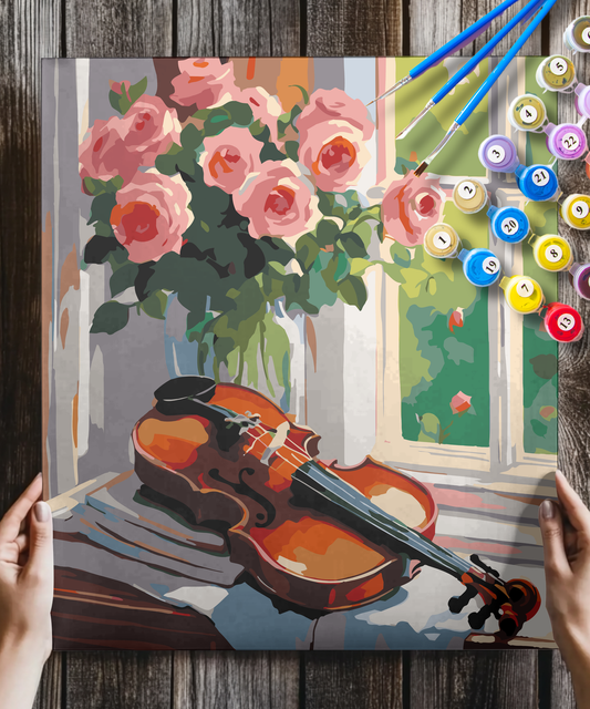 Violin Roses