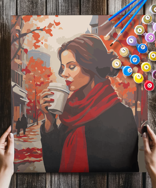 Woman Drinking Coffee