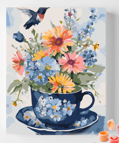 Floral Teacup