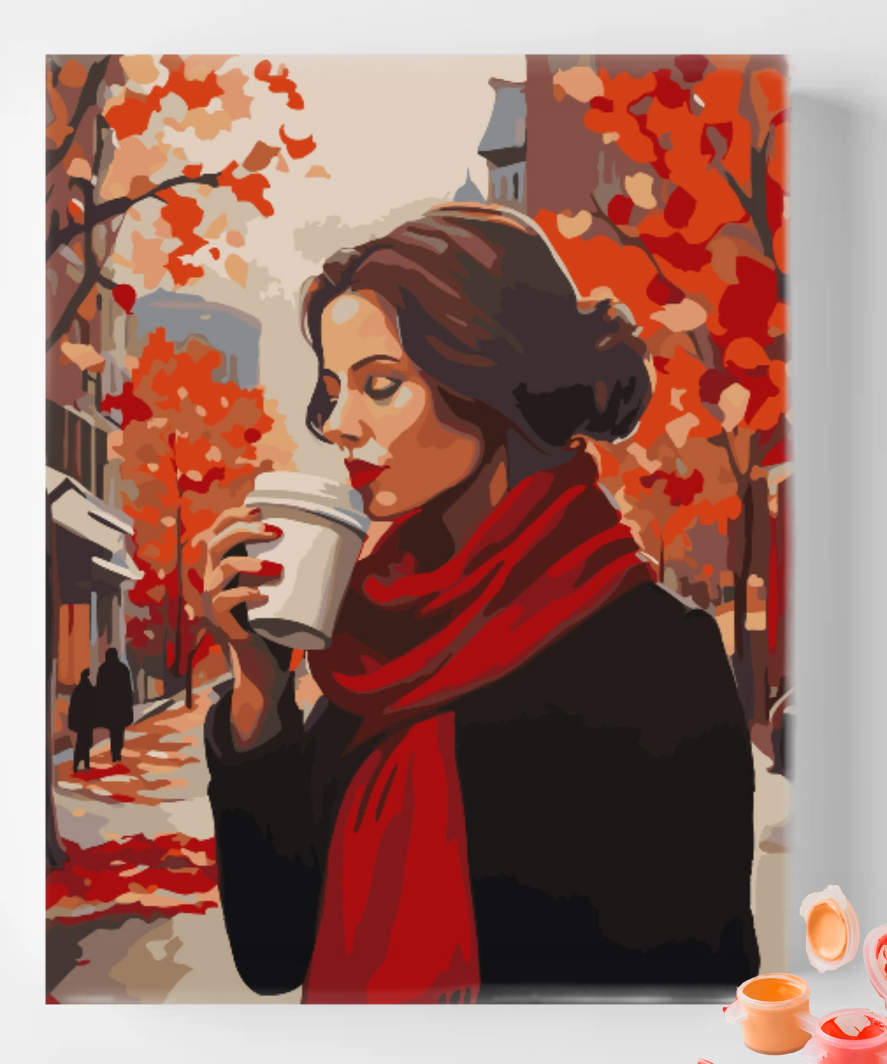 Woman Drinking Coffee