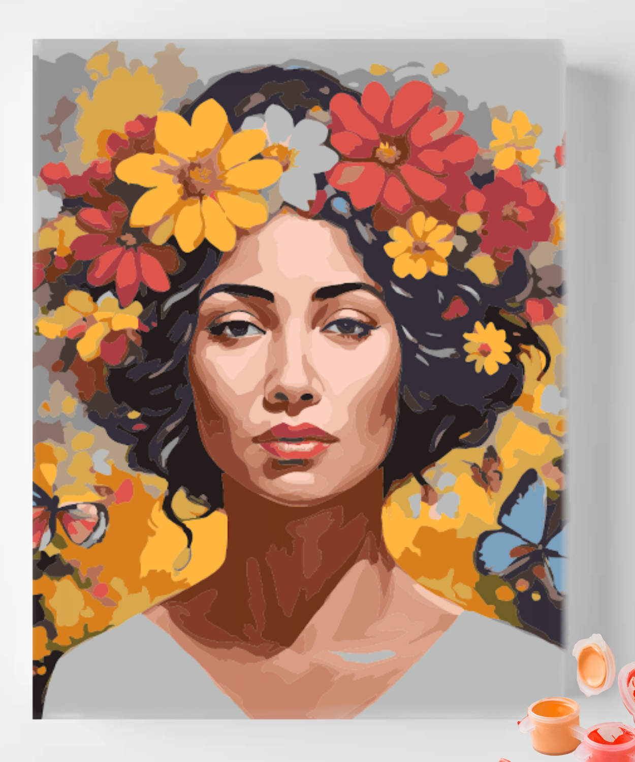 Floral Woman Headdress