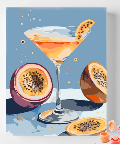 Passion Fruit Martini Cocktail