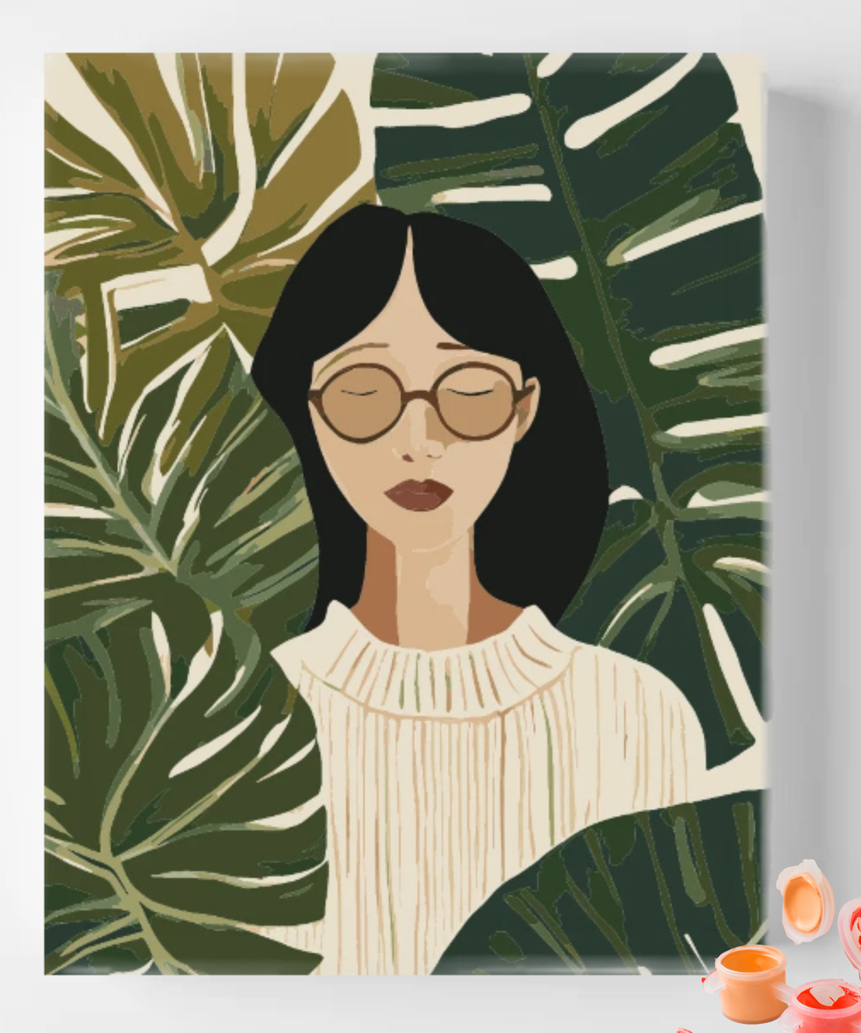 Woman Plants