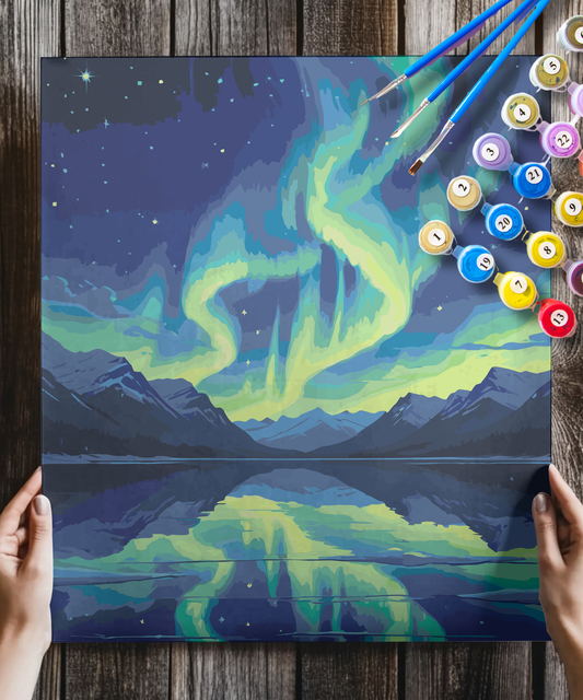 Northern Lights Landscape