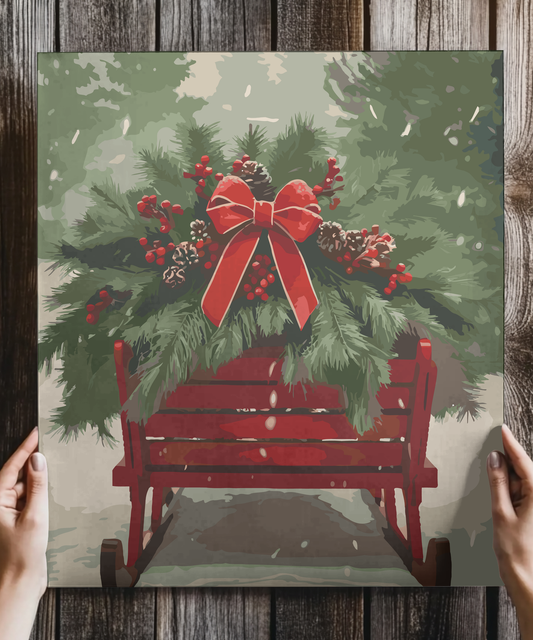 Christmas Tree Sleigh