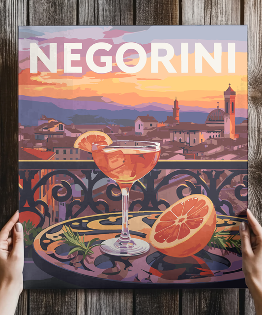 Negorini Retro Poster
