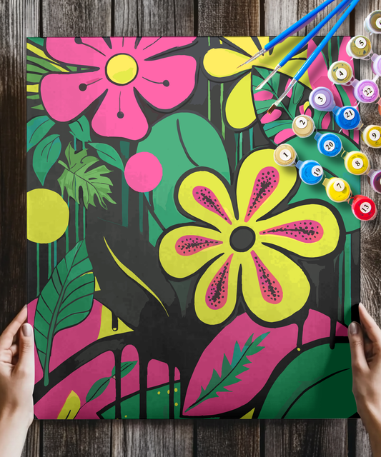 Neon Floral