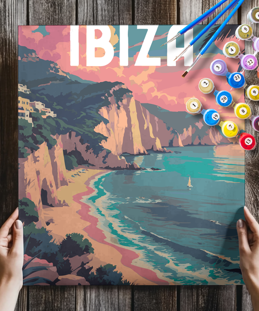 Ibiza Travel Poster