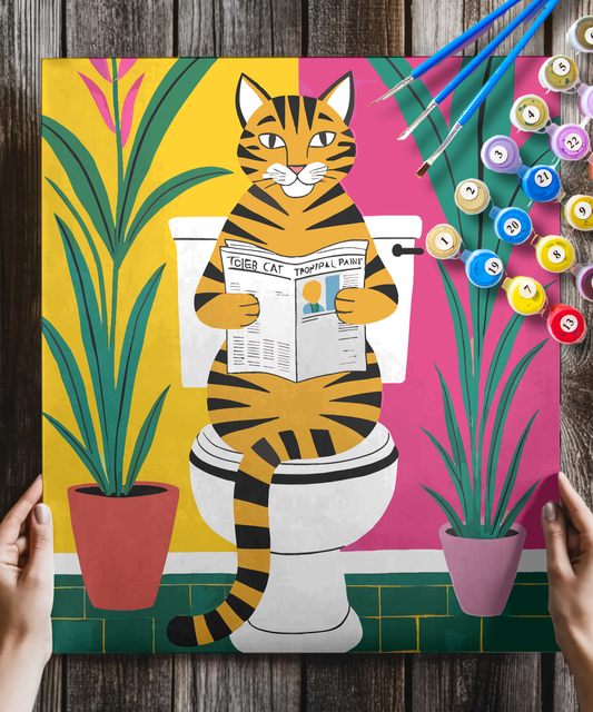 Tiger Bathroom