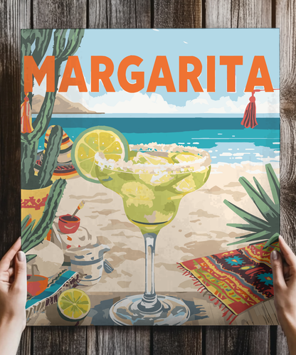 Margarita Travel Poster