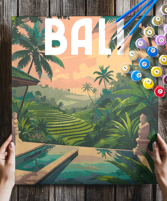 Bali Travel Poster