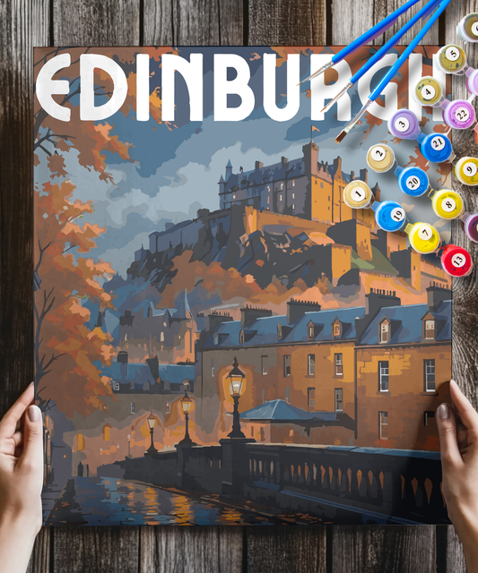 Edinburgh Travel Poster