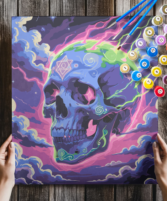 Neon Skull