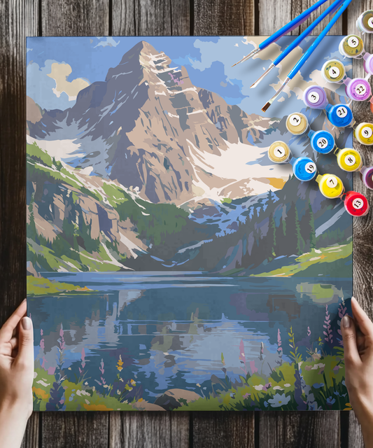 Mountain Lake Landscape