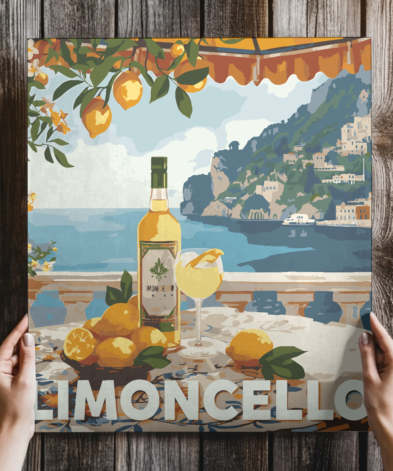 Limoncello Travel Poster