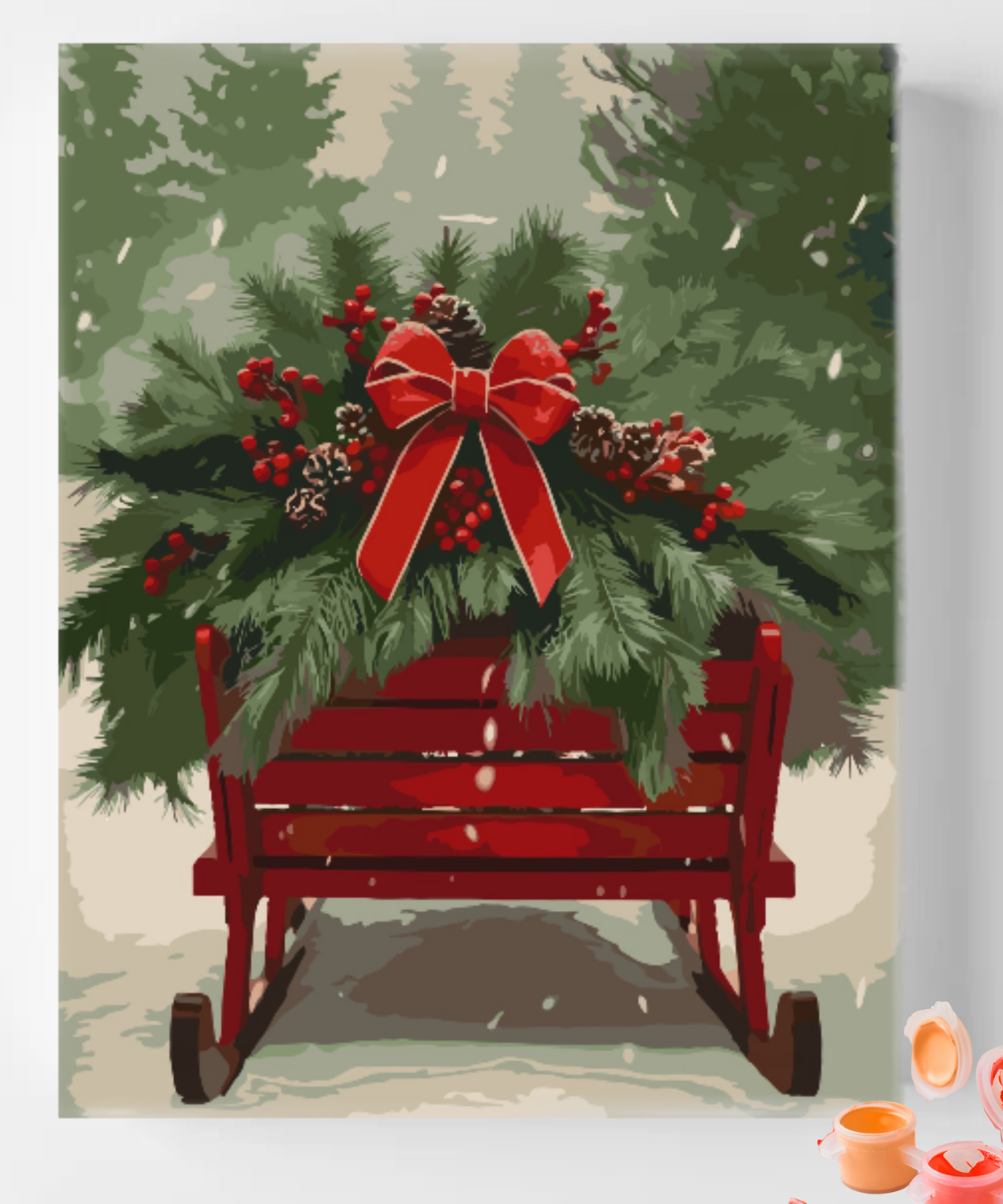 Christmas Tree Sleigh