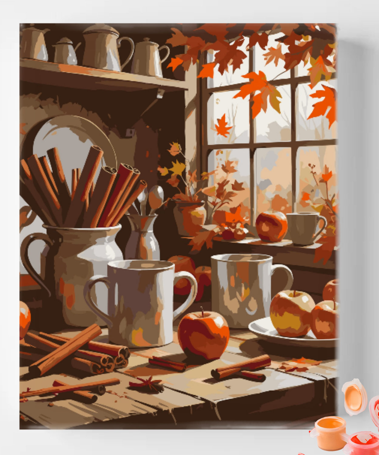 Cozy Fall Pumpkin Kitchen
