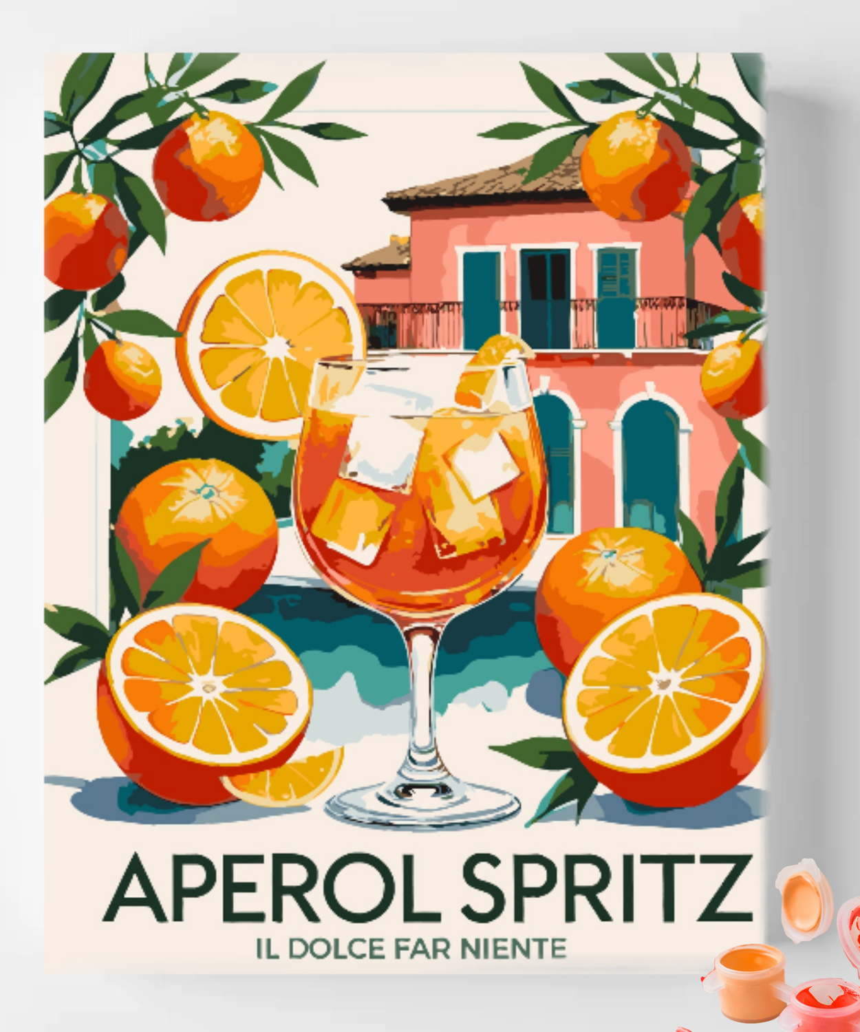 Aperol Cocktail Poster