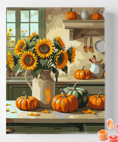 Fall Sunflowers