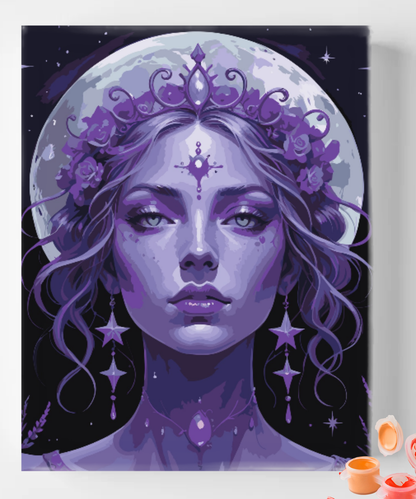 Purple Moon Goddess