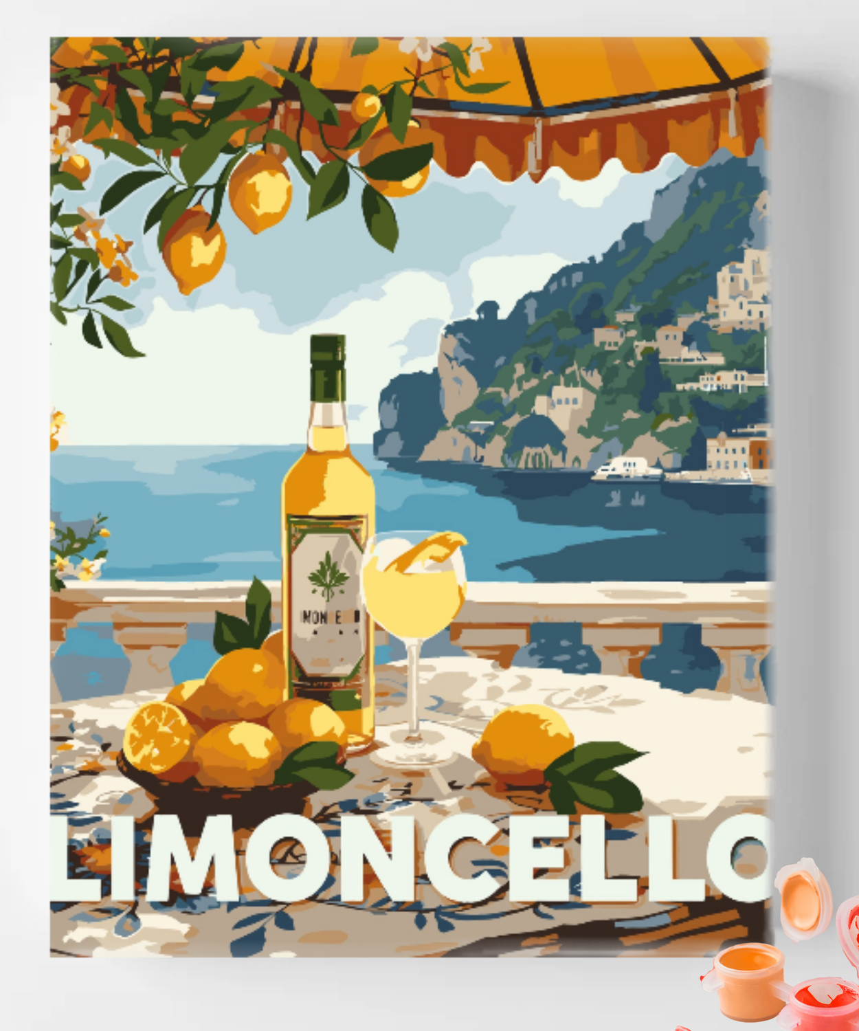 Limoncello Travel Poster