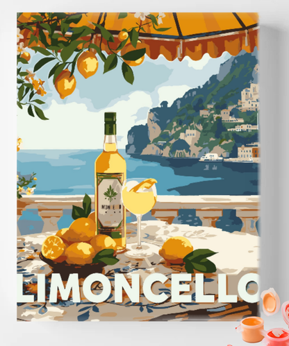 Limoncello Travel Poster