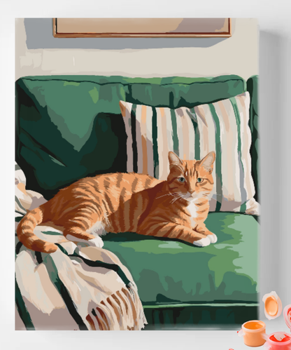 Ginger Cat Sofa