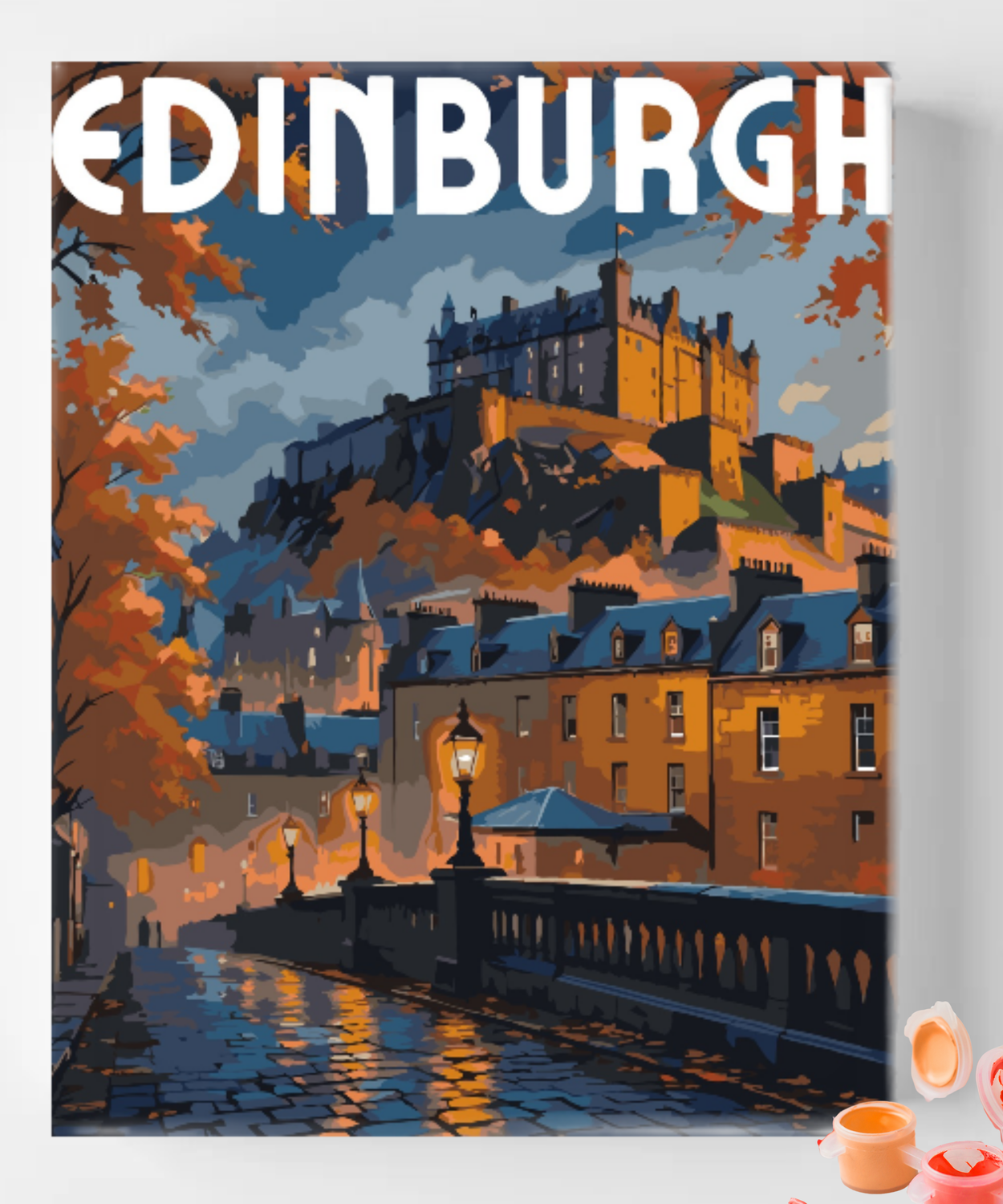 Edinburgh Travel Poster