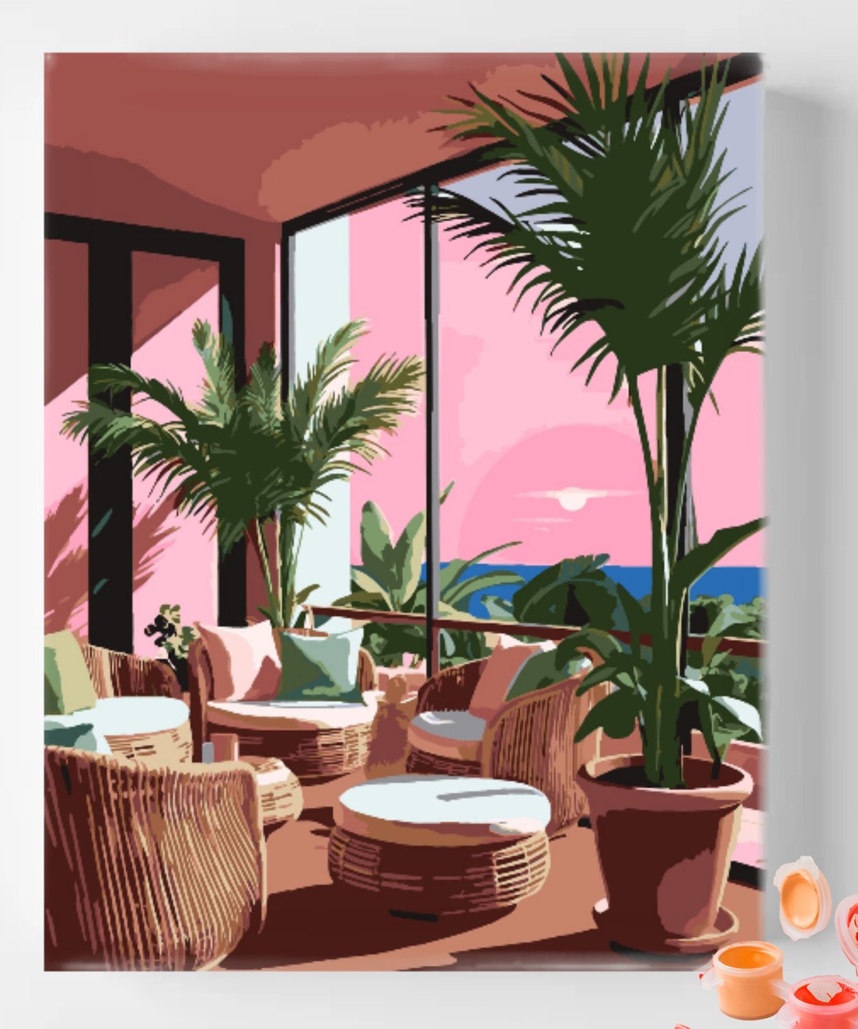 Pink Plants