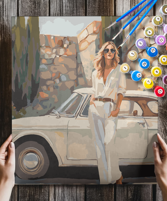Woman Car
