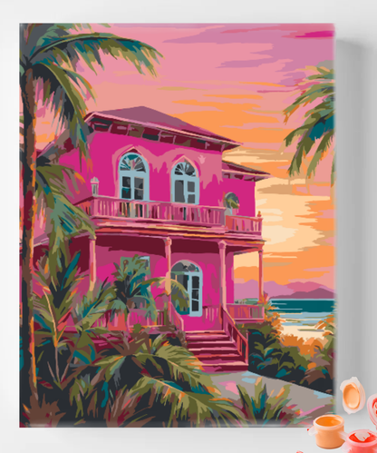 Pink Landscape