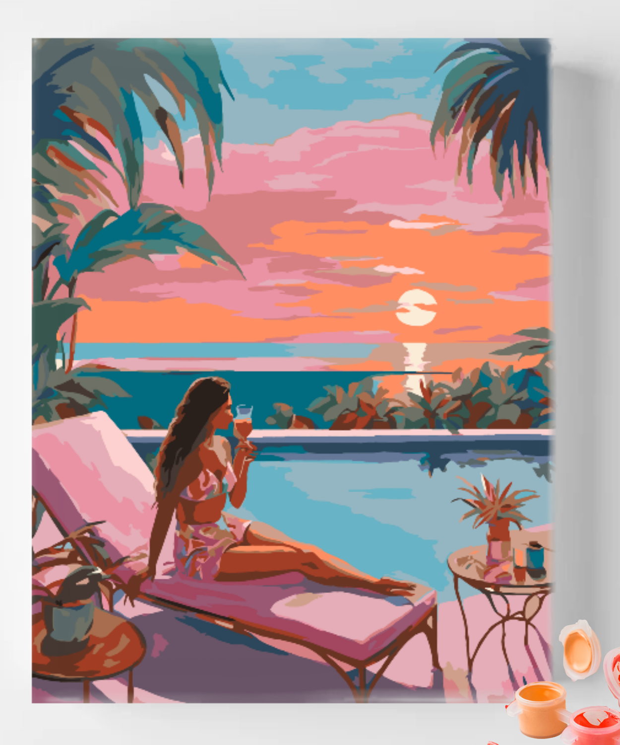 Woman Sunset