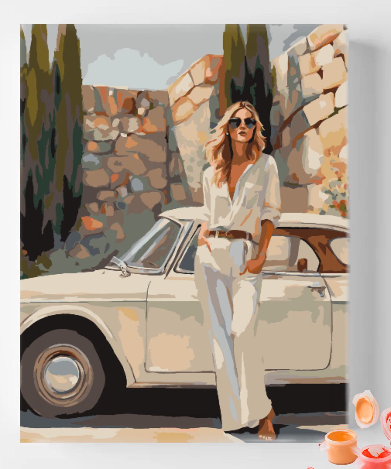 Woman Car